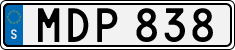 License plate of Sweden, Regular plates