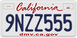 California, Passenger Car (1ABC234)