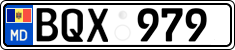 License plate of Moldova, Cars (2015)