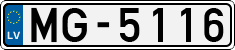 License plate of Latvia, Regular car plates