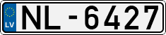 License plate of Latvia, Regular car plates