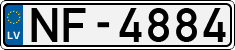 License plate of Latvia, Regular car plates