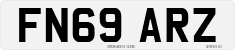 License plate of the United Kingdom, 2001 year system