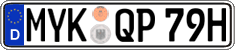 German license plate, Plates for oldtimers (type 