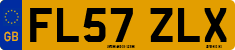 License plate of the United Kingdom, 2001 year system