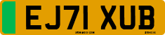License plate of the United Kingdom, 2001 year system