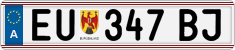 License plate of Austria, Regular plates