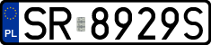 License plates of Poland, Regular car plates