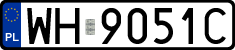 License plates of Poland, Regular car plates