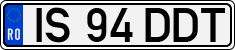 License plate of Romania, Regular plates