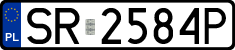License plates of Poland, Regular car plates