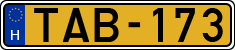 license plates of Hungary, Commercial vehicles (1990)