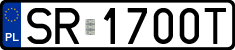 License plates of Poland, Regular car plates
