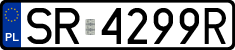 License plates of Poland, Regular car plates