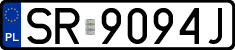 License plates of Poland, Regular car plates