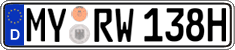 German license plate, Plates for oldtimers (type 