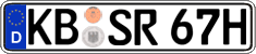 German license plate, Plates for oldtimers (type 