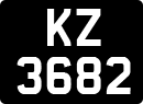 License plate of the United Kingdom, 1903 year system