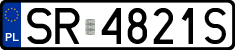 License plates of Poland, Regular car plates