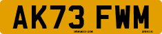 License plate of the United Kingdom, 2001 year system