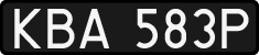 License plates of Poland, 1976 year system
