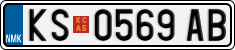 License plate of North Macedonia, Regular plates (2012)