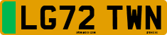 License plate of the United Kingdom, 2001 year system