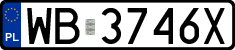 License plates of Poland, Regular car plates