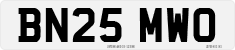 License plate of the United Kingdom, 2001 year system