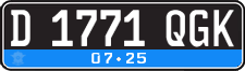 License plate of Indonesia, Regular plates