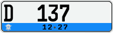 License plate of Indonesia, Regular plates