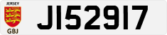 License plate of Jersey, Regular plates (J123456)
