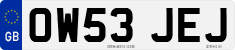 License plate of the United Kingdom, 2001 year system