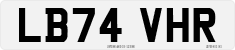 License plate of the United Kingdom, 2001 year system