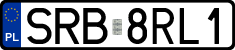 License plates of Poland, Regular car plates