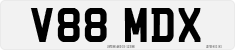 License plate of the United Kingdom, 1983 year system