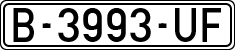 License plates of Spain, 1971 year series