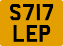 License plate of the United Kingdom, 1983 year system