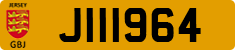 License plate of Jersey, Regular plates (J123456)