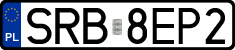License plates of Poland, Regular car plates