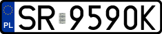 License plates of Poland, Regular car plates