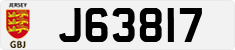 License plate of Jersey, Regular plates (J123456)