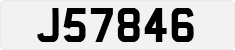 License plate of Jersey, Regular plates (J123456)