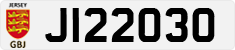 License plate of Jersey, Regular plates (J123456)