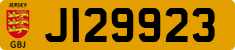 License plate of Jersey, Regular plates (J123456)