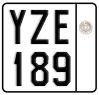 License plate of Greece, Motorcycles