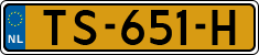 License plate of the Netherlands, Cars