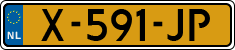 License plate of the Netherlands, Cars