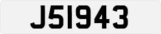 License plate of Jersey, Regular plates (J123456)