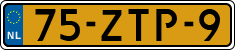 License plate of the Netherlands, Cars